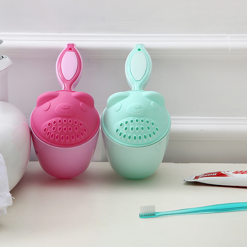 Baby Shampoo Cup - Toddler Bathing Storage Bottle for Kids, PP Material
