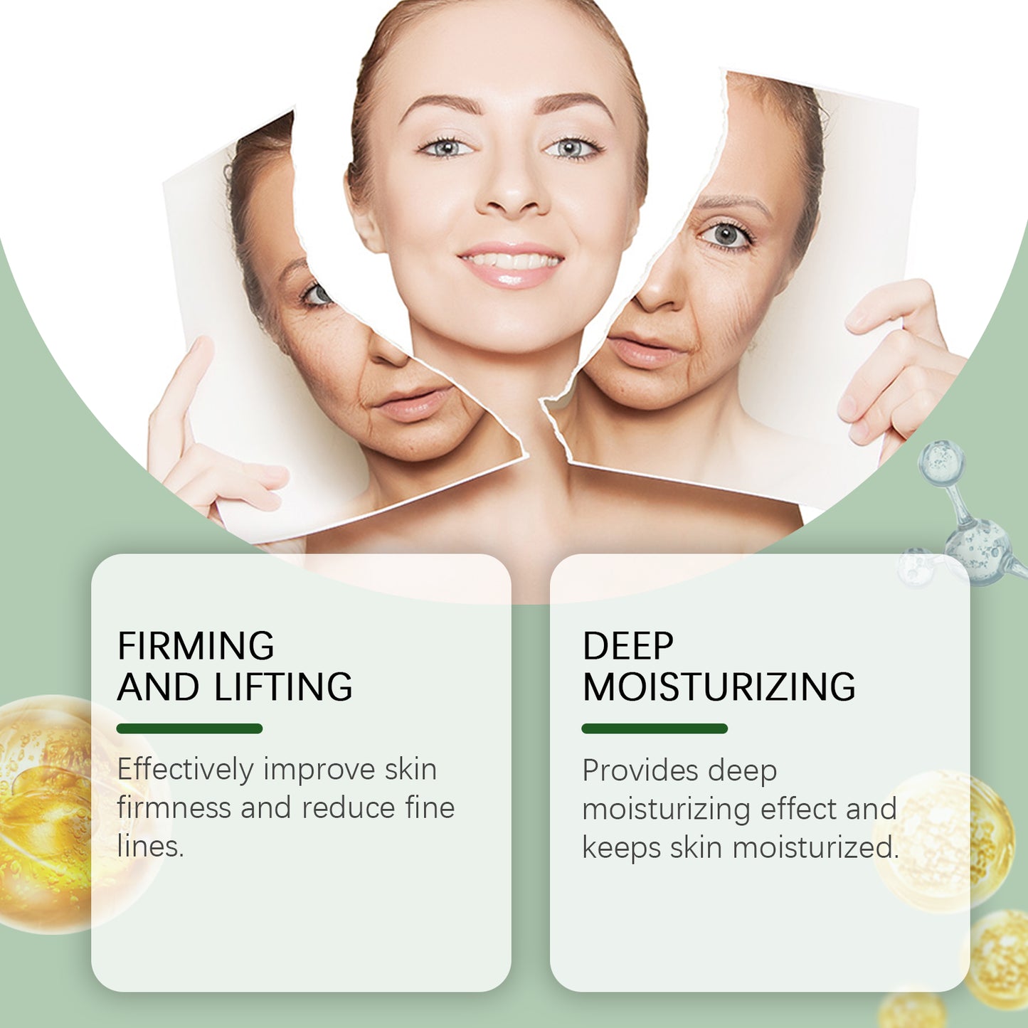 Firming Face Moisturizer with Copper Tripeptide & Niacinamide - 50g