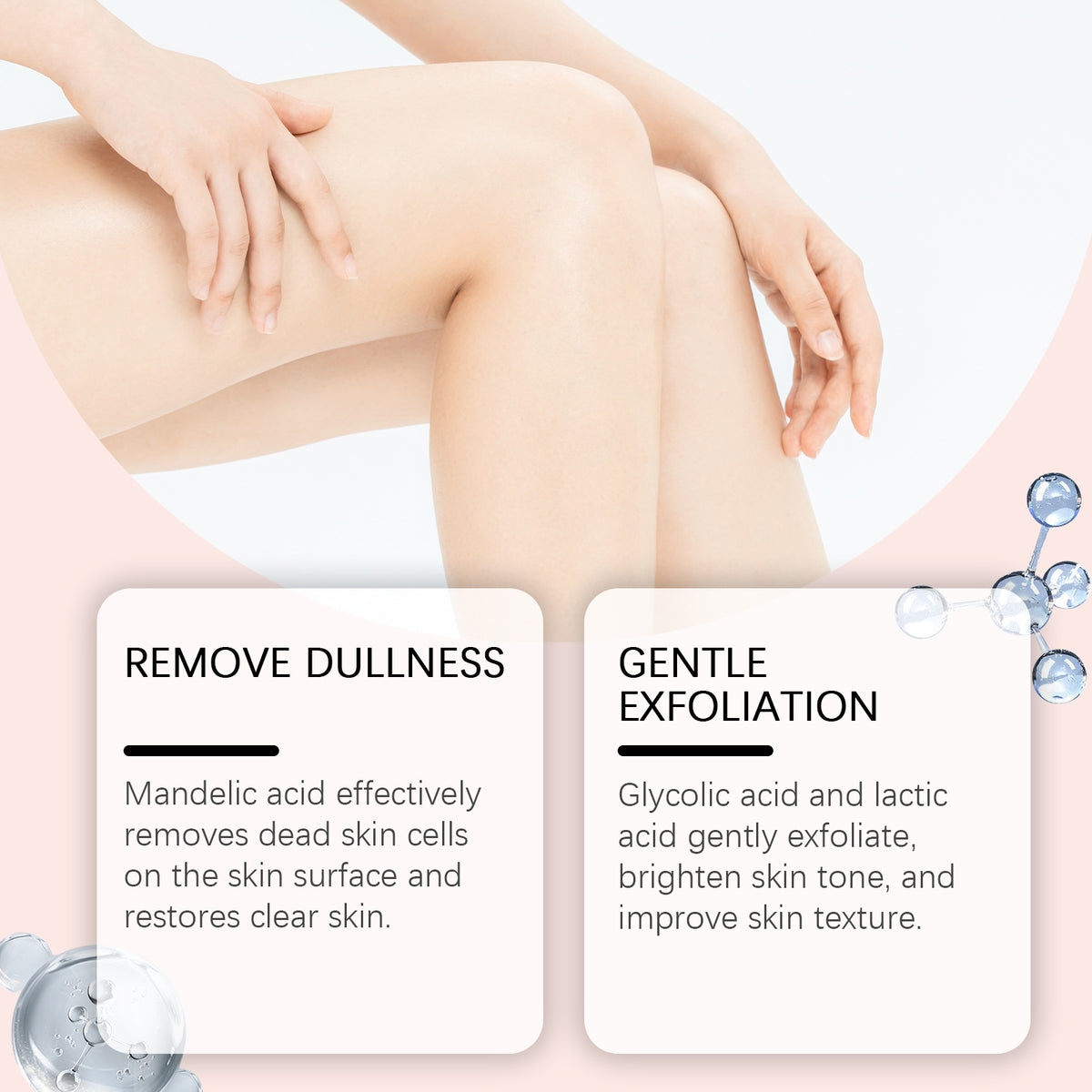 Nourishing Care Body Skin Uniform Color Hip Back Hydrating