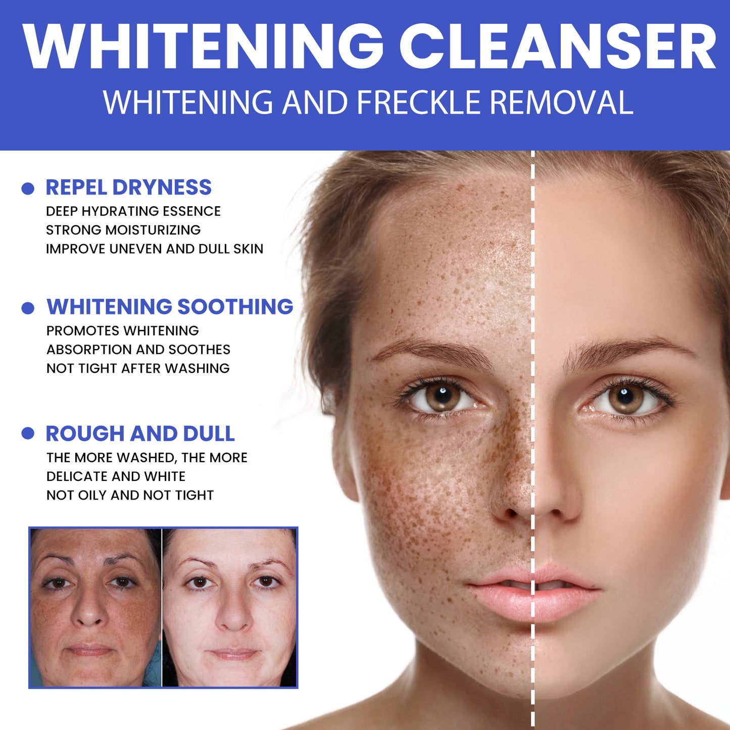 Nicotinamide Facial Cleanser - Hydrating & Brightening Foam Wash