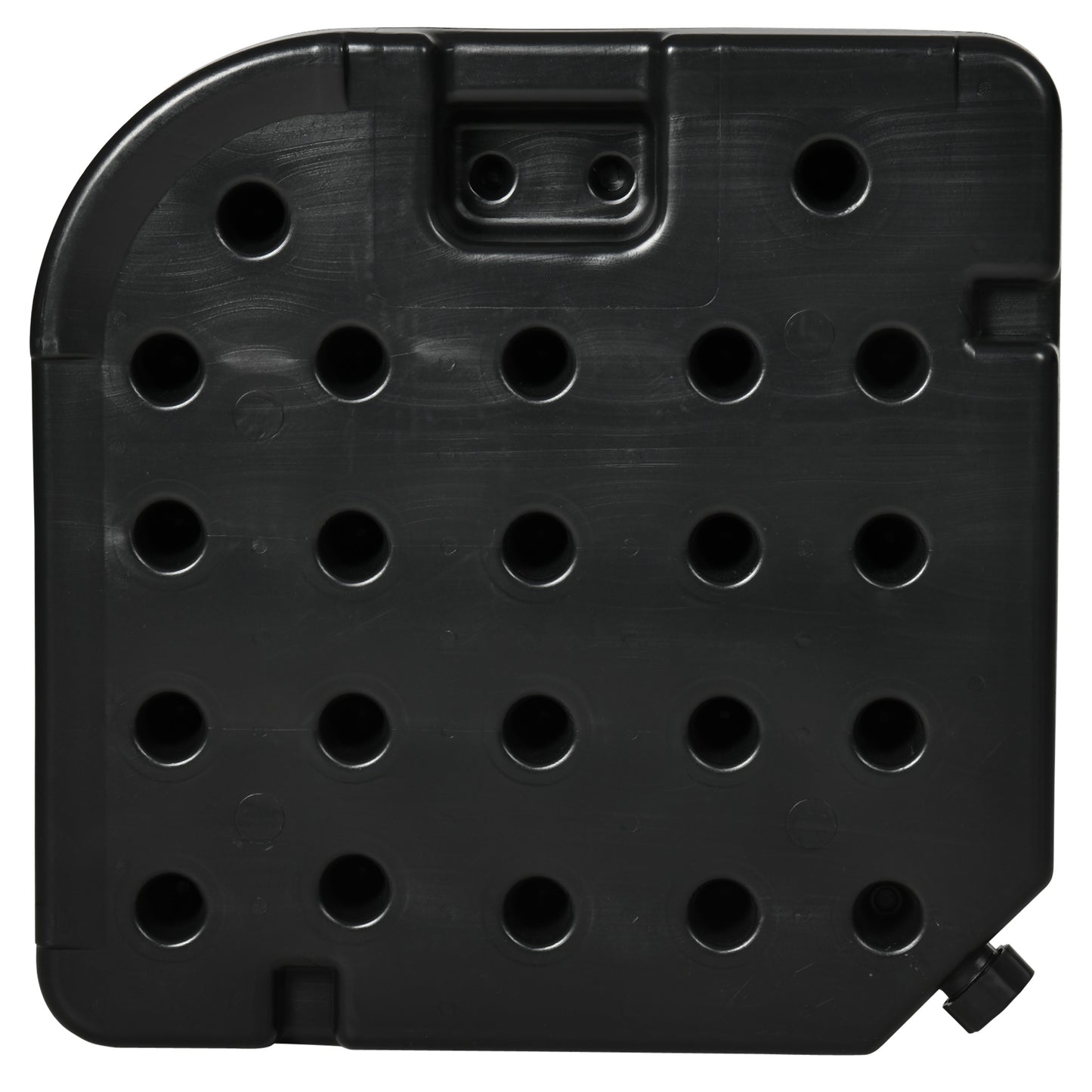 Cantilever Umbrella Base Weights - 4PCs Heavy Duty HDPE, Black