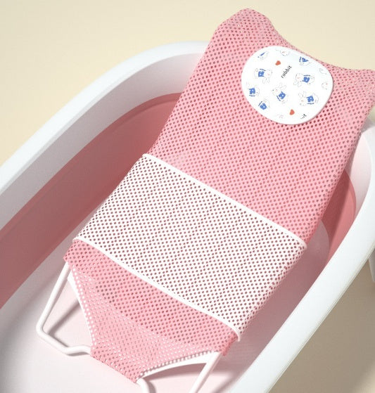 Baby Bathtub Non-slip Bath Mat Sponge for Safe Bathing - Multiple Colors
