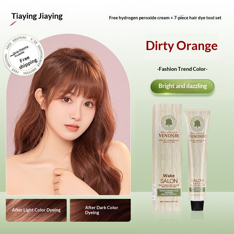Plant-Based Hair Dye Cream - Gray Coverage