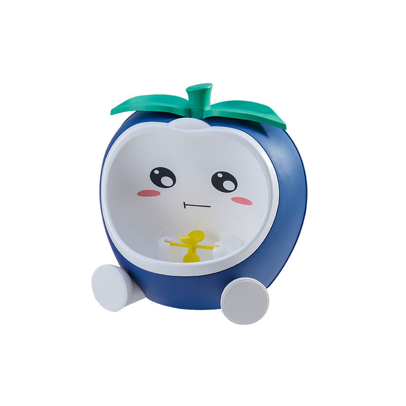 Boy Cartoon Wall-Mounted Standing Urinal - Kids Bathroom Fixture