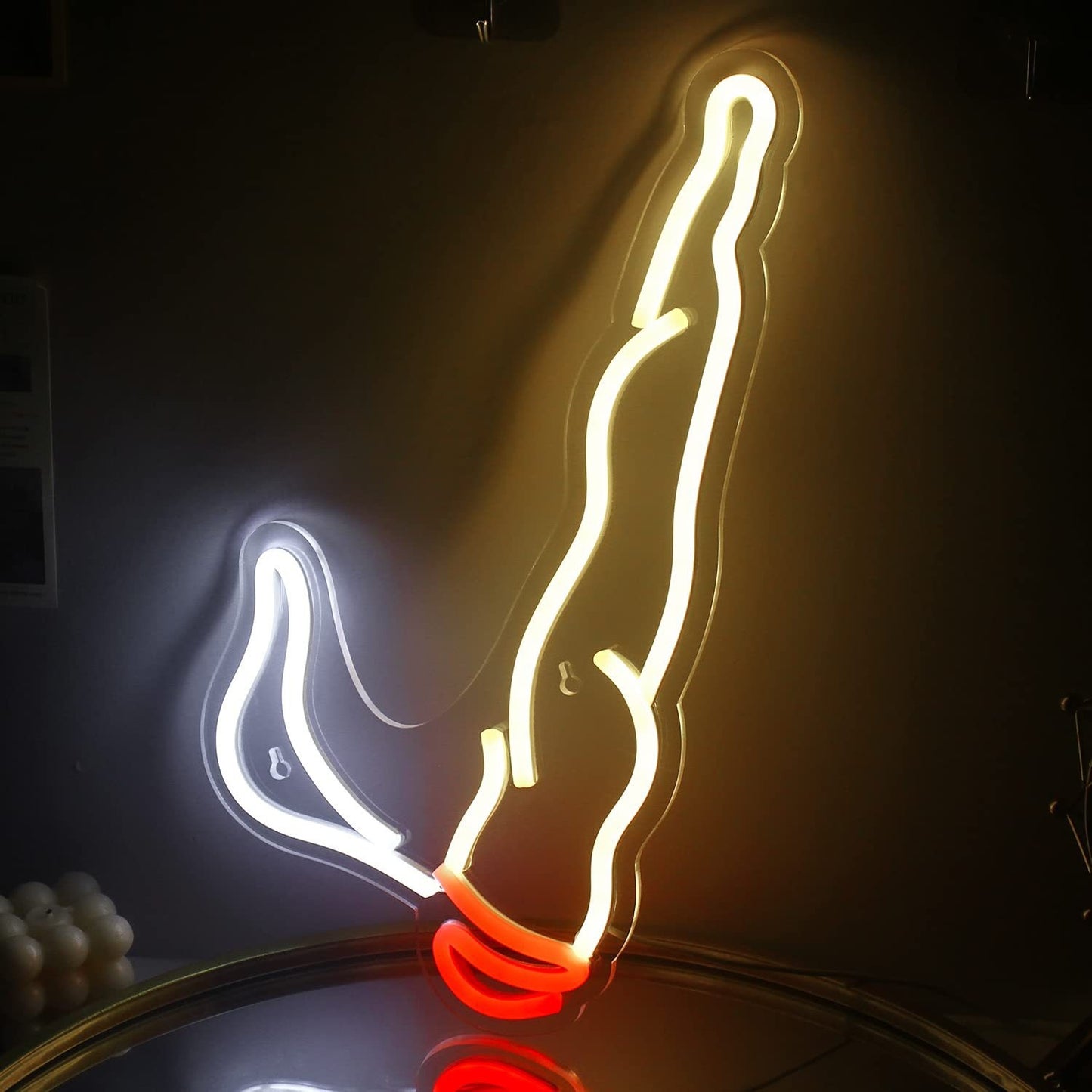LED Neon Light Sports Bar Wall Decor - Glowing Pendant Light