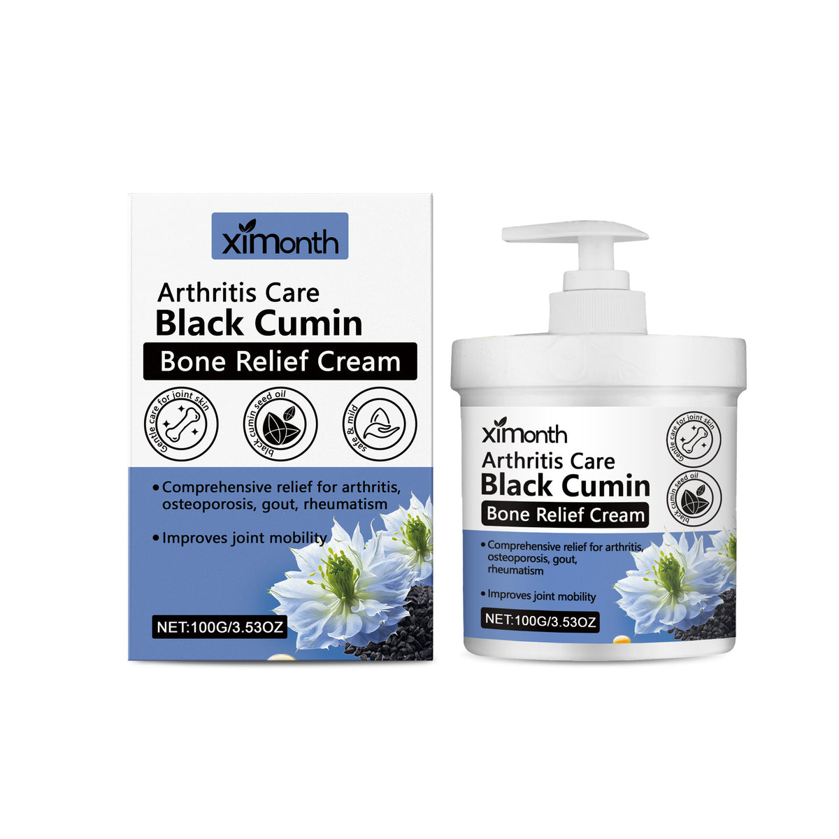 Joint Relief Cream Nourishing and Soothing 100g - Pain & Inflammation Support