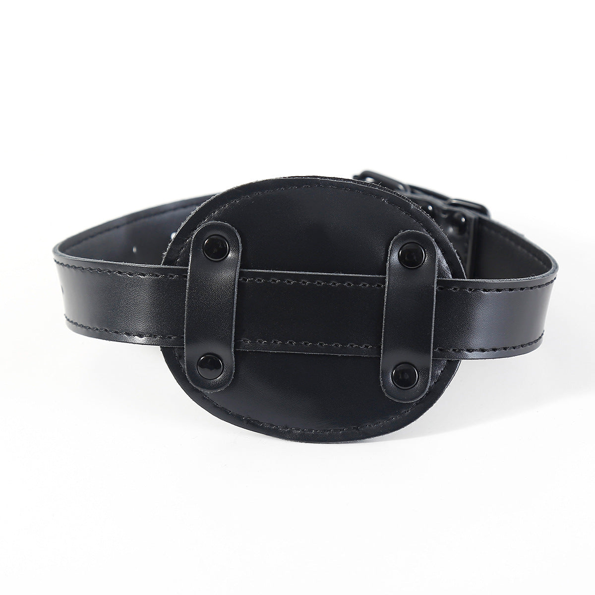 Black Leather Couple Props for Adult Wellness, Multiple Sizes
