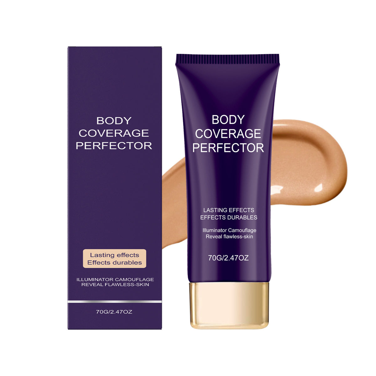 Long-Lasting Body Concealer - 70g Natural, Ivory, Medium Skin Tone
