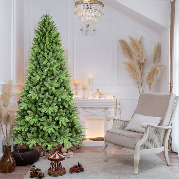 6ft Artificial Christmas Tree with 1168 Branch Tips - Eco-Friendly