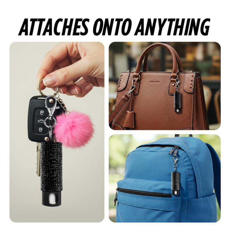 Self Defense Pepper Spray - 2 Pack with Keyring Clip