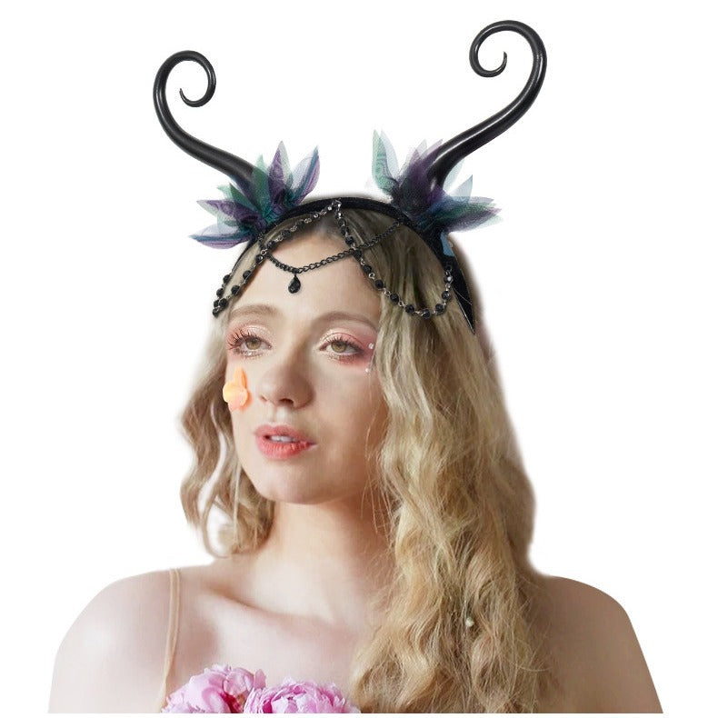 Tentacle Headband Elf Style Fantasy Hair Accessory for Women