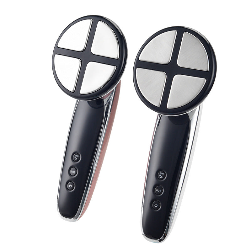 EMS Microcurrent Facial Massager for Skin Tightening and Lifting - USB Rechargeable, Black