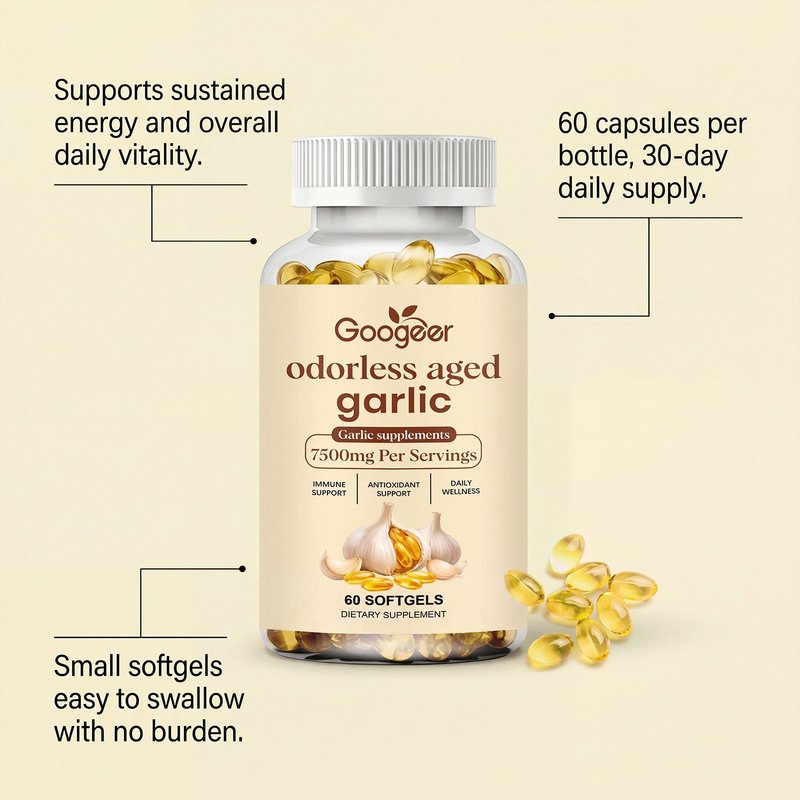 Mature Garlic Softgels - 60 Capsules