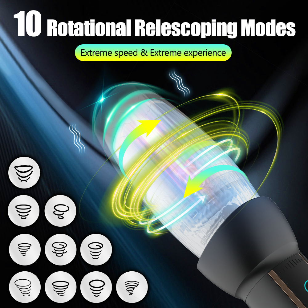 Electric Automatic Penis Enlargement Device - 10 Vibration Patterns