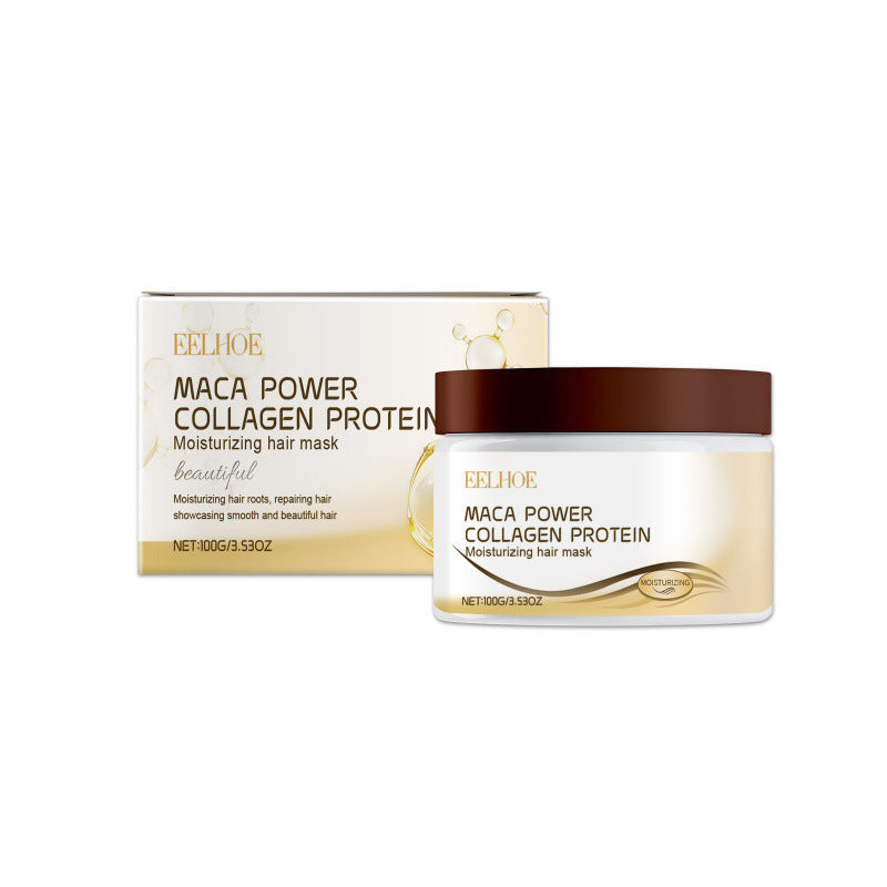 EELHOE Collagen Hair Care Set - Shampoo, Conditioner, Hair Mask & Oil