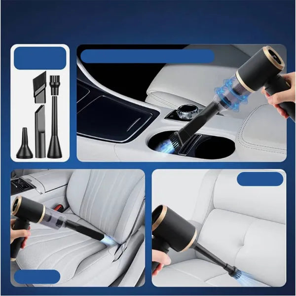 Cordless Handheld Vacuum Cleaner Wet & Dry 13000Pa - Mini Car & Home Use