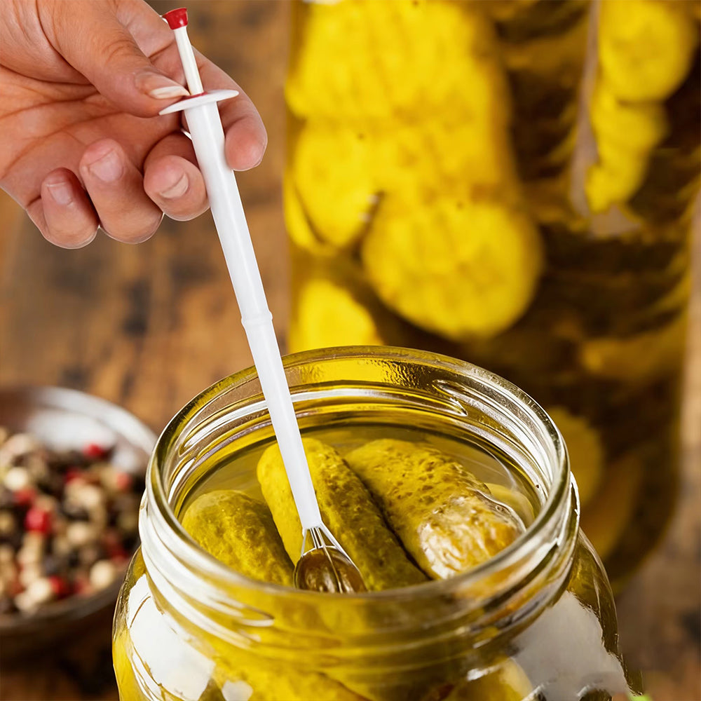 Stainless Steel Pickle and Food Picker - Multi-Functional Kitchen Tool