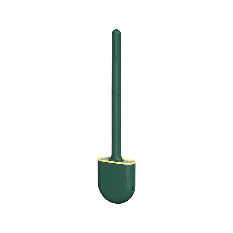 Detachable Handle Toilet Cleaning Brush with Soft Plastic Head - No Dead Ends