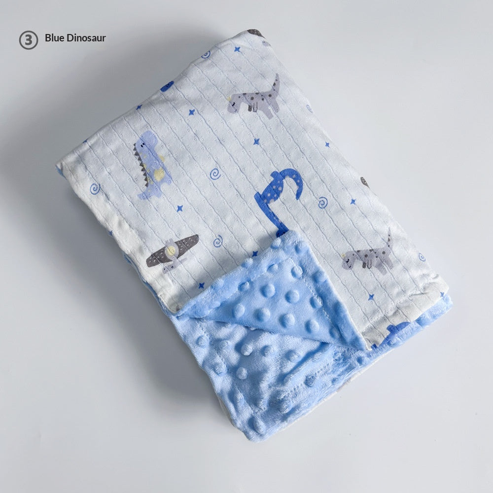 Baby Beanbag Blanket - Soft Cotton Nursery Bedding for Newborns & Toddlers