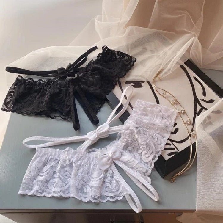 Women's Lace Underwear Shorts - Seamless Comfort & Elegant Design