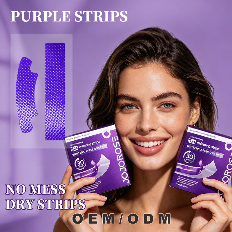 Tea And Tobacco Stain Removal Gentle Teeth-Cleaning Strips
