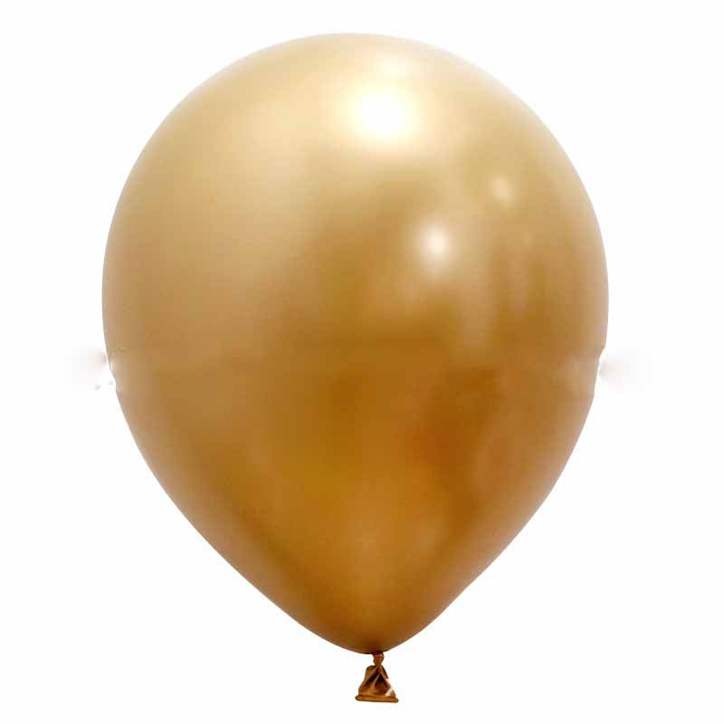 White Gold Latex Balloon Set for Wedding and Party Decorations