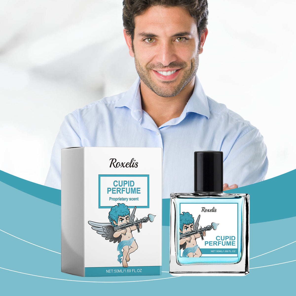 Cupid Series Perfume Spray Eau De Cologne 50ml - Body Care Fragrance