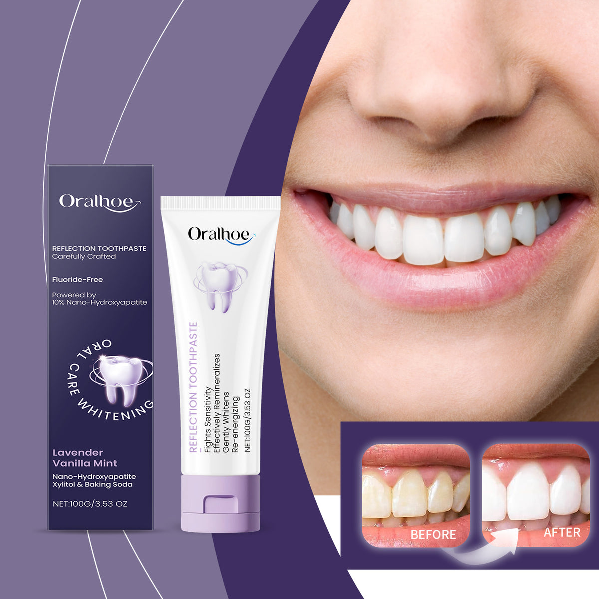 Xylitol Whitening Toothpaste 100g