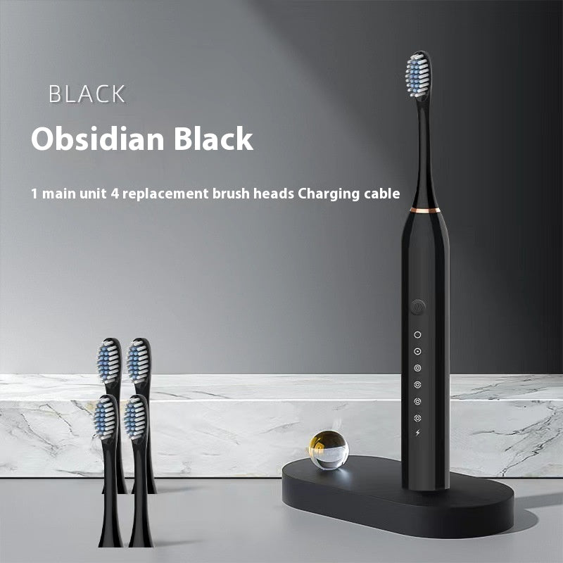 Rechargeable Electric Toothbrush Set with Soft Bristles Waterproof Portable Oral Care