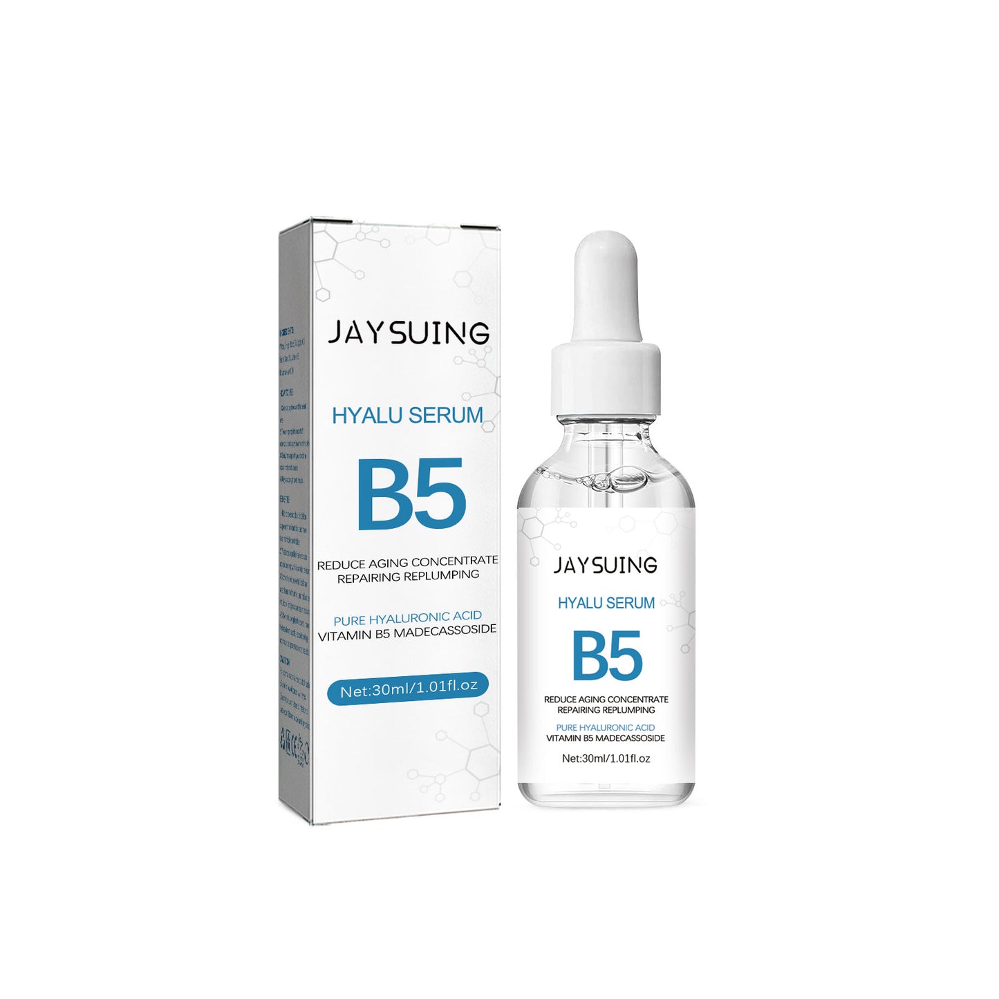 Hydrating Face Serum with Hyaluronic Acid - Anti-Aging & Firming Facial Care