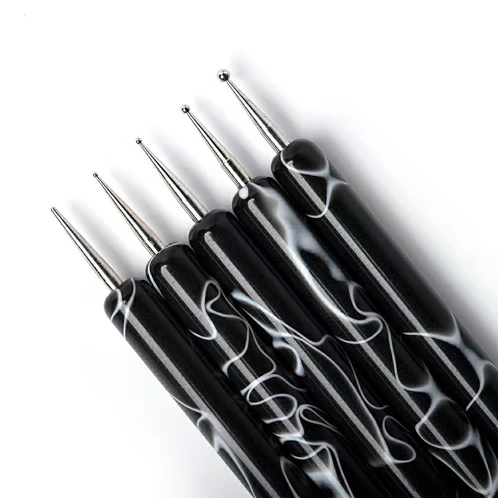 Acrylic Point Nail Brush Diamond Pen Line Pressing for Nail Art
