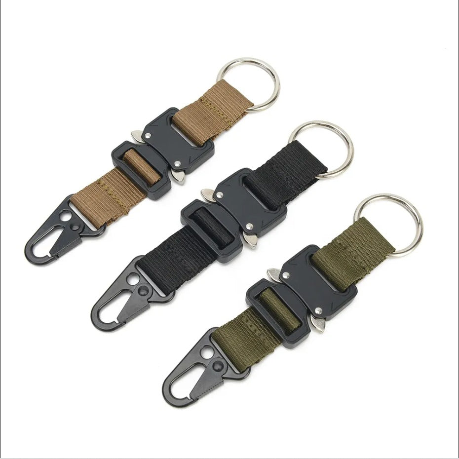 Outdoor Camping Webbing Buckle Nylon Strap with Quick Release - 20kg Load