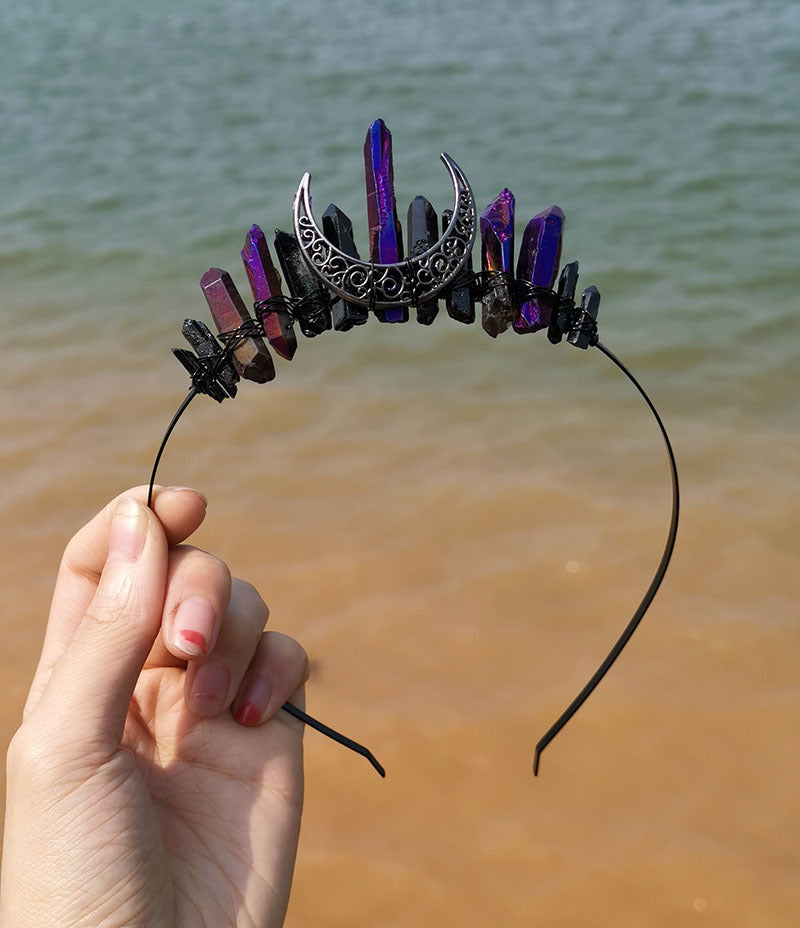Witch Moon Crystal Headband