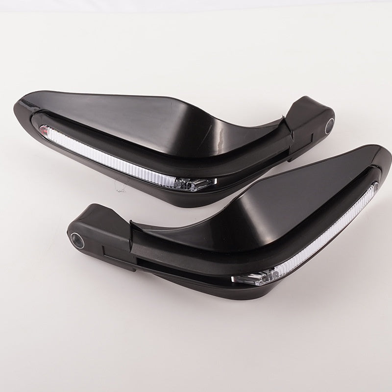 Motorcycle Handguards Black Universal Protective Guards for Motocross Bikes