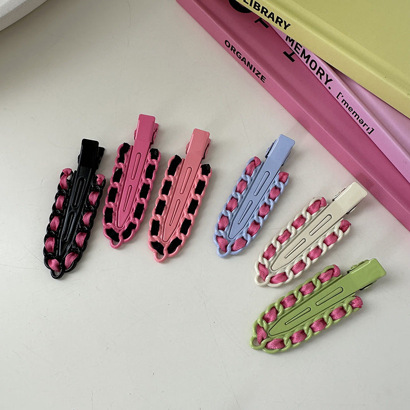 Metal Traceless Hair Clips - Small Korean Style Barrettes for Women