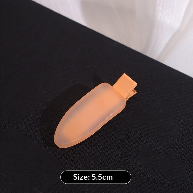 Colorful Ice Cream-Shaped Water Drop Hair Clip for Girls - Playful Hair Accessory