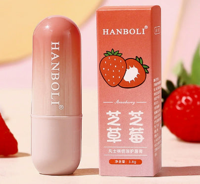 Hydrating Lip Balm Set - Moisturizes and Prevents Cracking, 3 Flavors