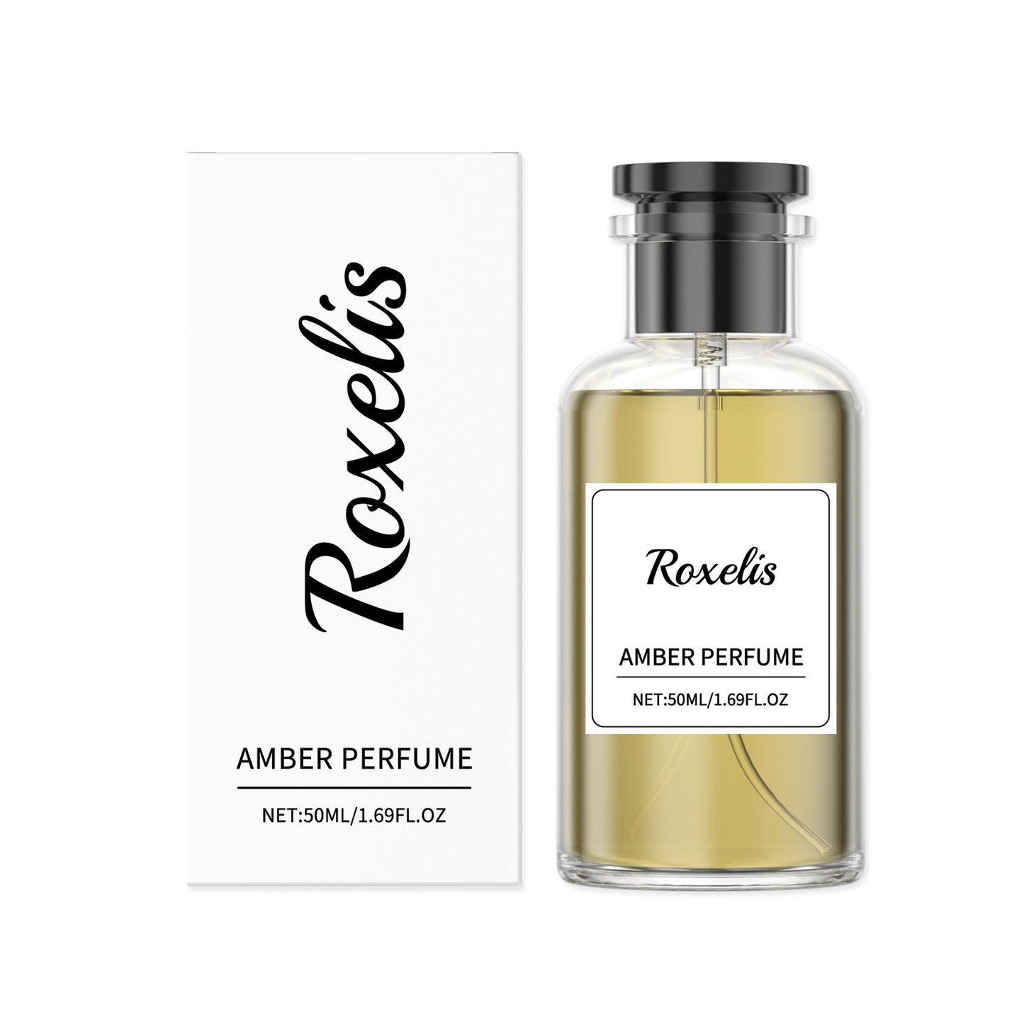 Amber & Oud Cologne for Men - Woody Fruity Long-Lasting Fragrance 50ml