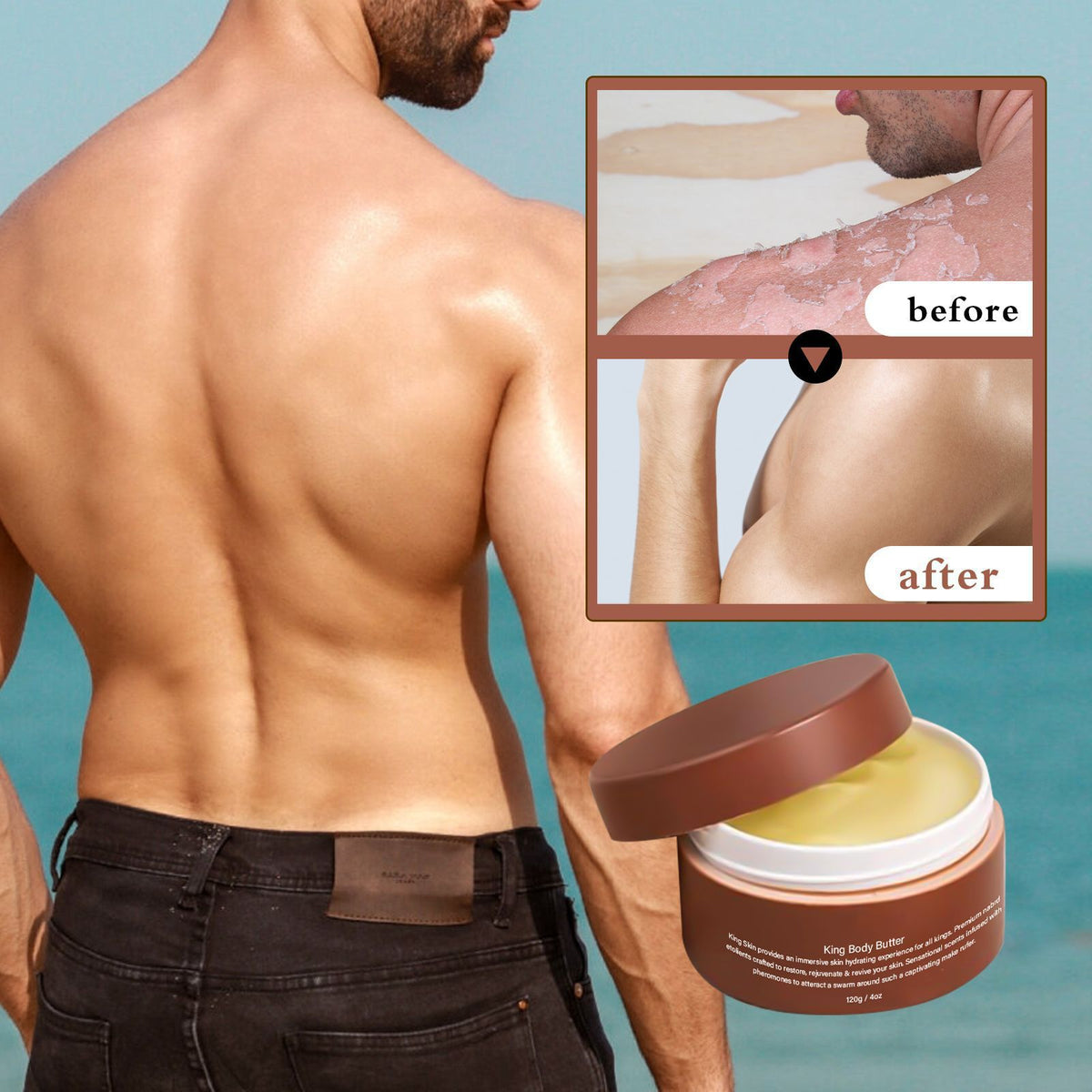 Relieve Skin Dryness Gulong Body Moisturizer