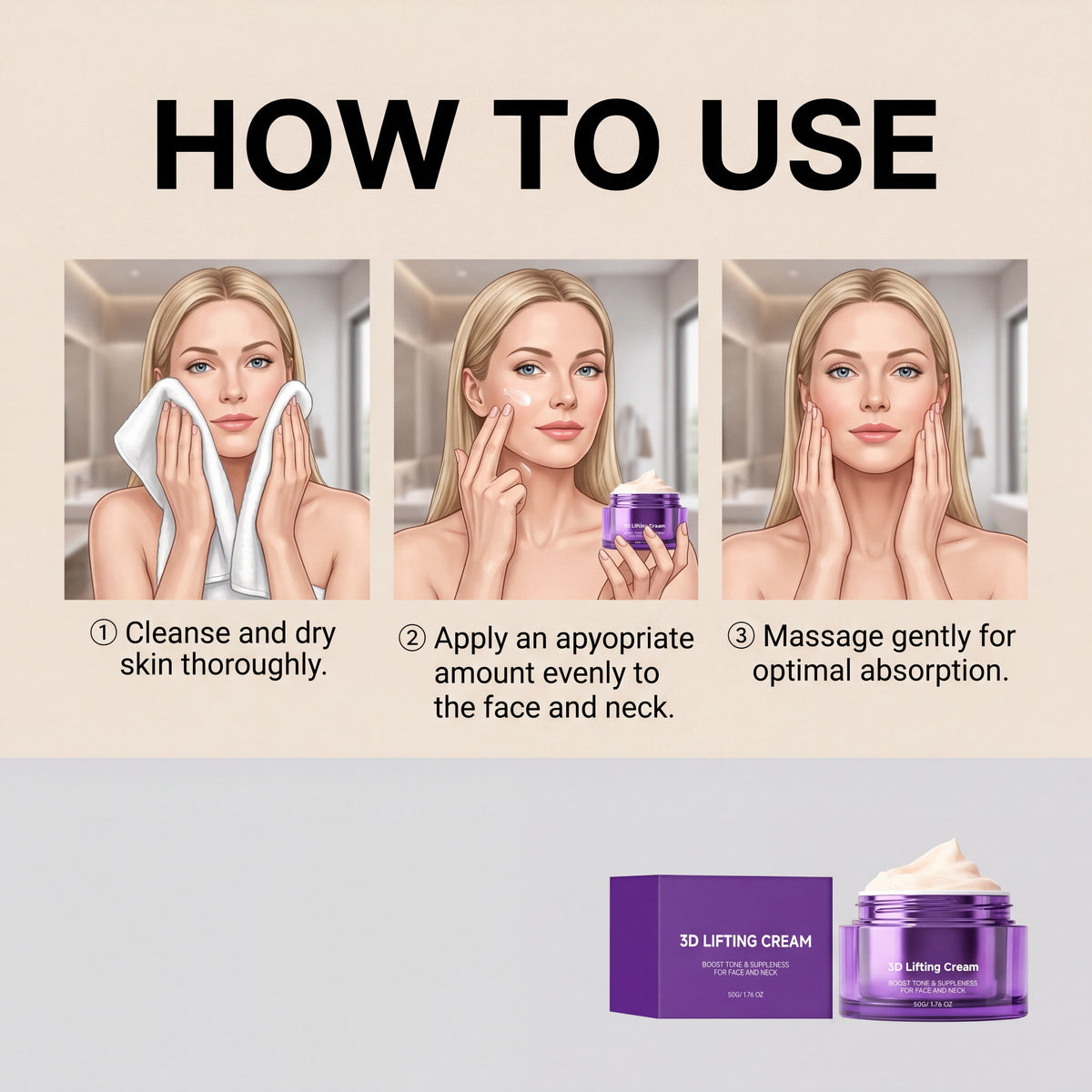Tirai Firming Face And Neck Cream 50g Box