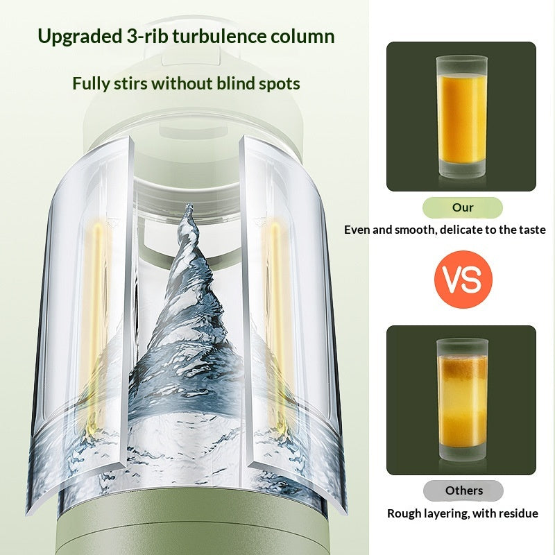 Portable Automatic Juicer with Minimalist Design Rechargeable Kitchen Appliance