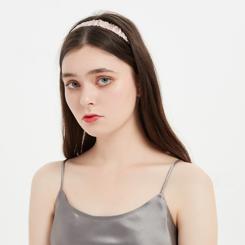 Silk Hair Band Elastic Headband