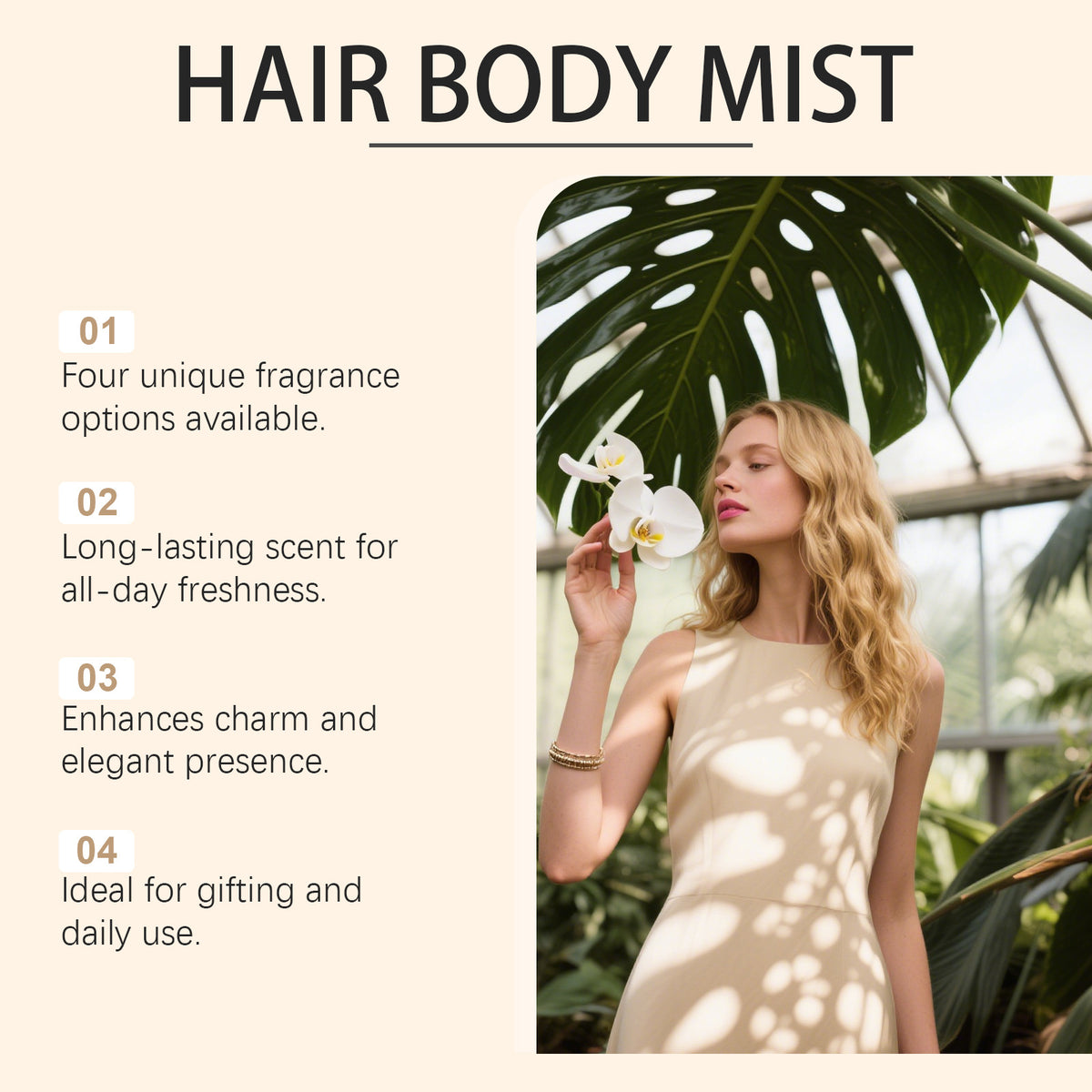 CJ Hair Body Mist 100ml - Refreshing Skin & Hair Spray