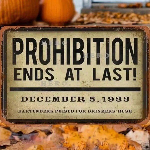 Chic Retro Metal Wall Art Sign - Anti-Glare & Rustproof