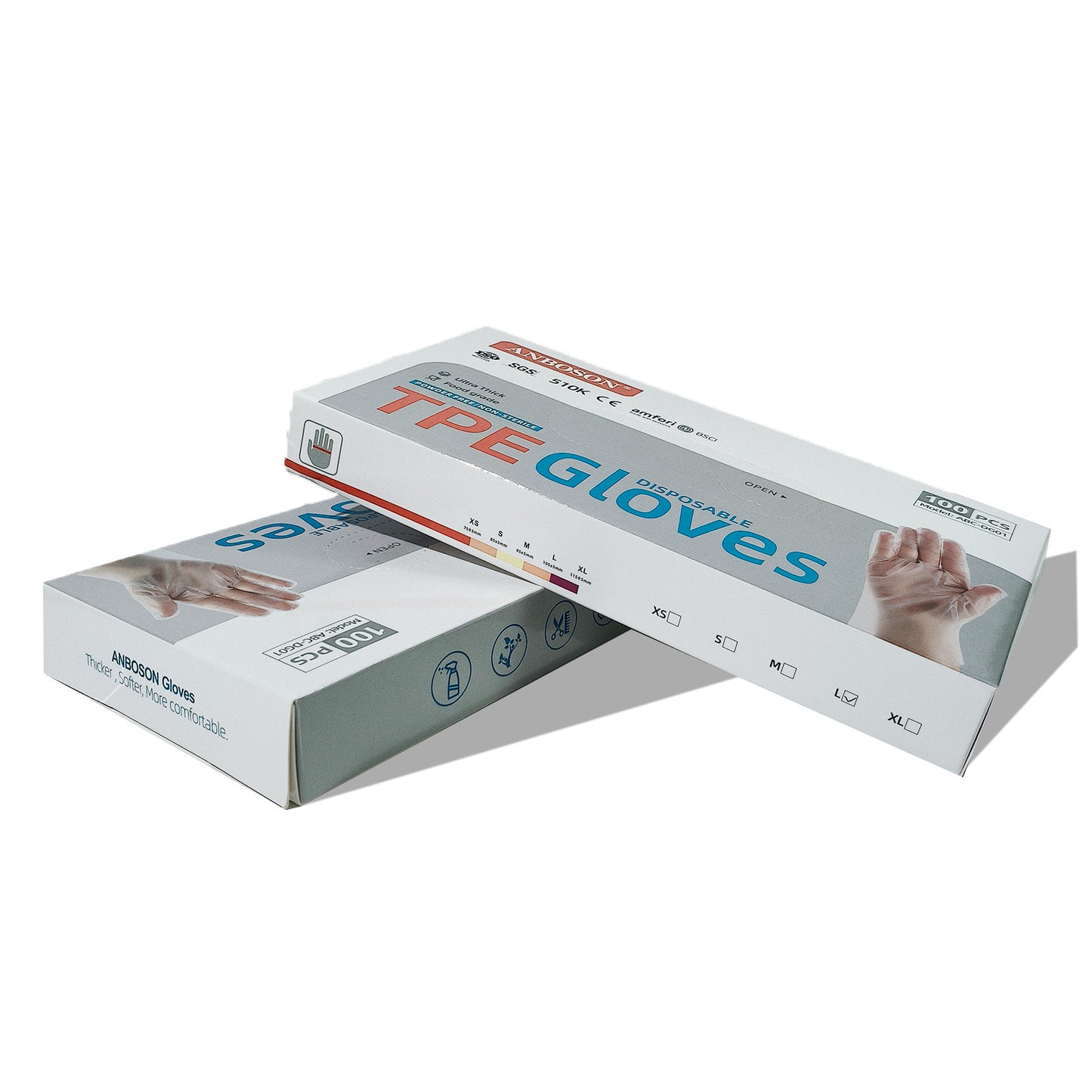 Disposable High Elasticity Powder-Free Nitrile Gloves, Gloves For