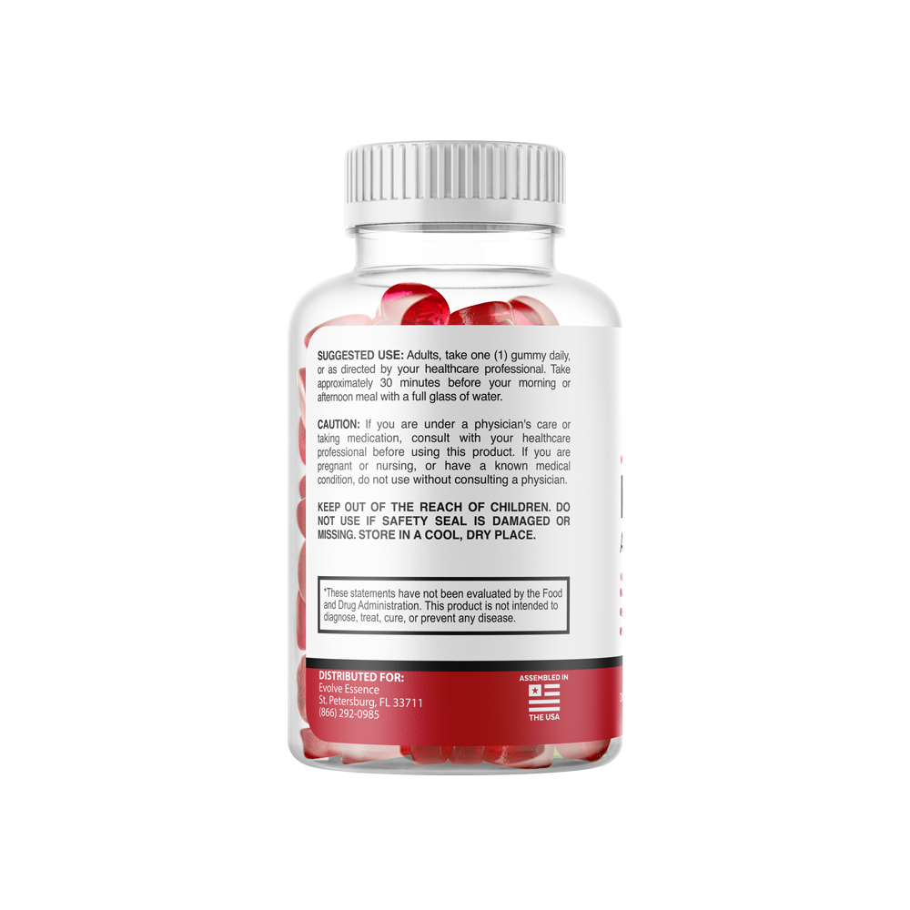 Keto Gummies - Support Ketosis, Fat Metabolism & Energy - 30 Count