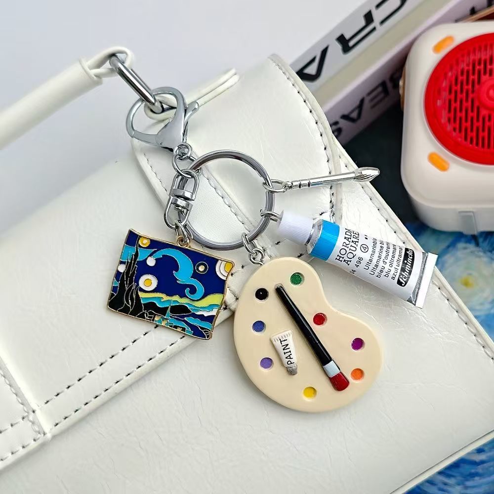 Drawing Board Paint Palette Bag Charm - Art & Craft Decor Accessories