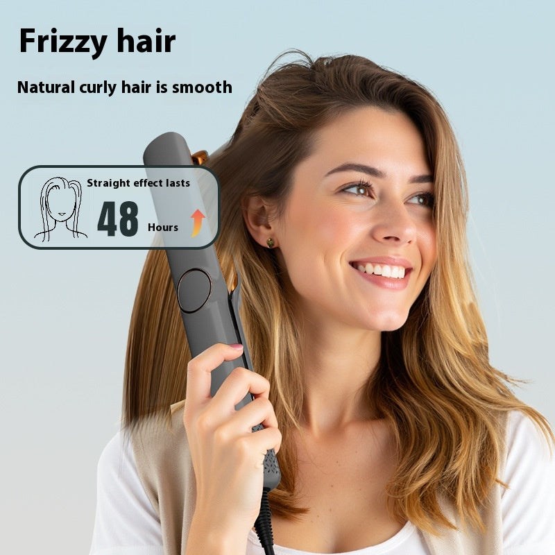 High-Speed Hair Straightener with Temperature Control - Gray, 1365W