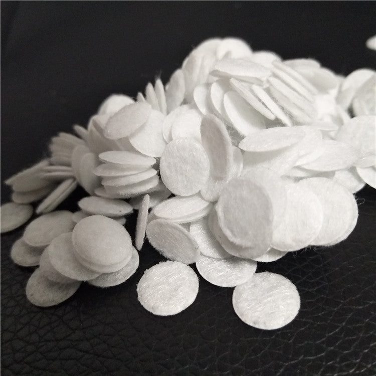 Filter Cotton - White, 1mm Thickness, Pack of 40-50 Pieces