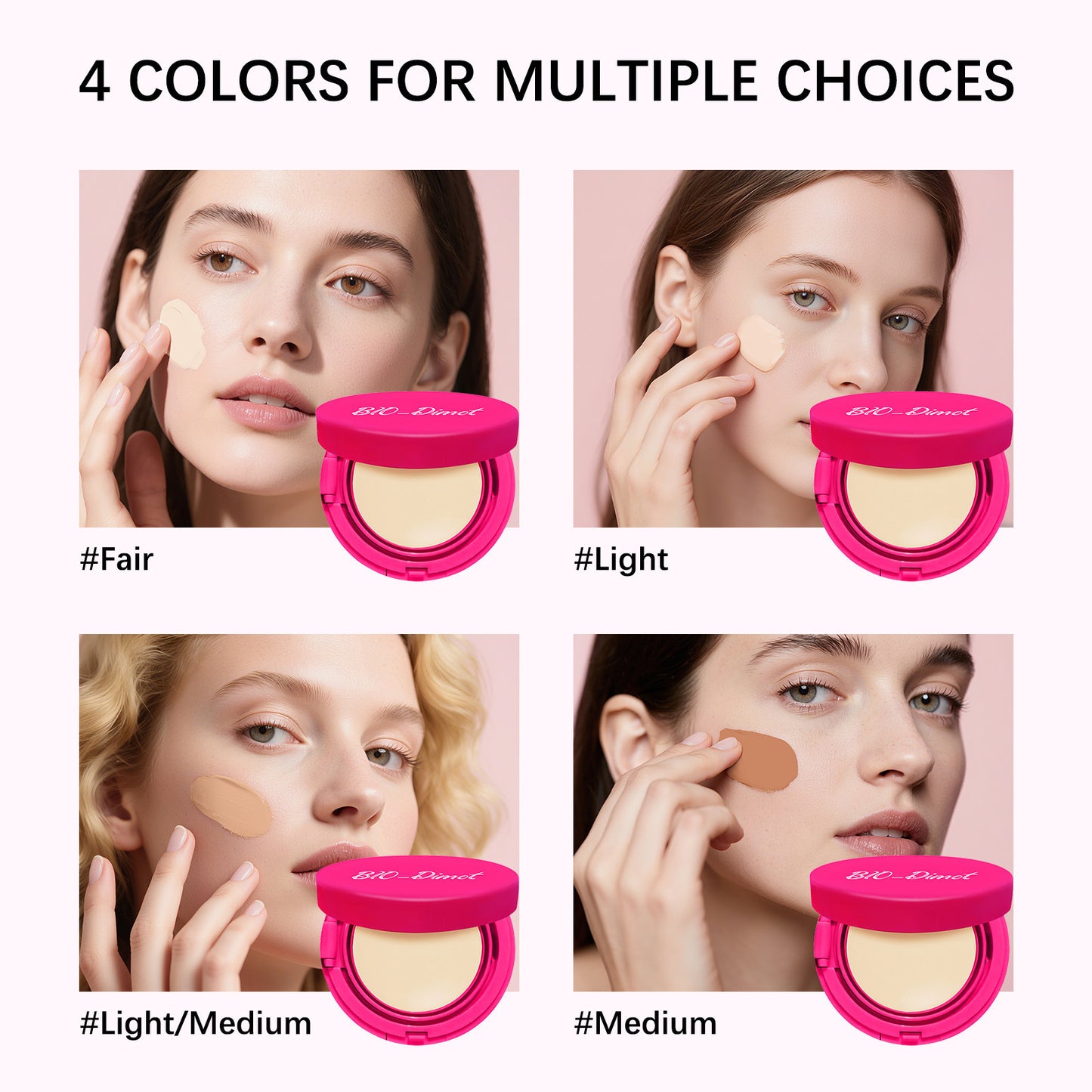 Lightweight Liquid Foundation Cream - All Shades for Natural & Flawless Skin